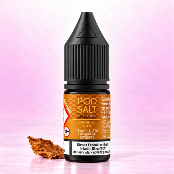 Pod Salt Origin Nikotinsalz-Liquid – Virginia Gold