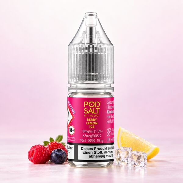 Pod Salt Xtra Nikotinsalz-Liquid – Berry Lemon Ice