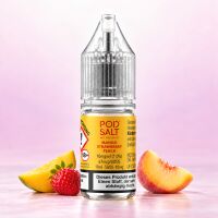Pod Salt Xtra Nikotinsalz-Liquid – Mango Strawberry Peach