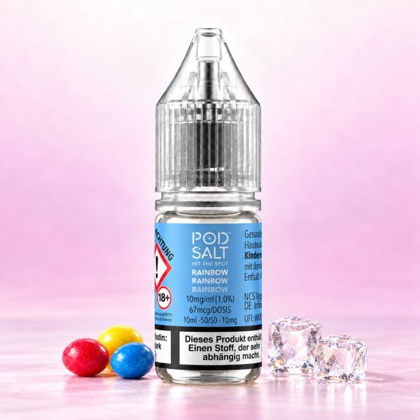 Pod Salt Xtra Nikotinsalz-Liquid – Rainbow