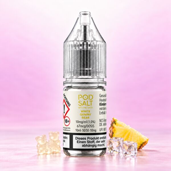 Pod Salt Xtra Nikotinsalz-Liquid – White Gummy Bear