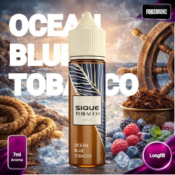 Sique Berlin | 7ml Aroma | Ocean Blue Tobacco