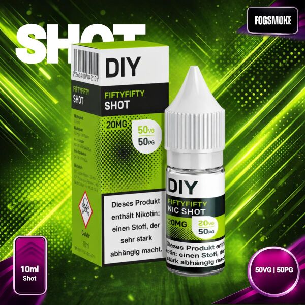 DIY Shot | 50VG/50PG | 10ml | 20mg Nikotin