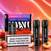 Lost Mary Wavi by Elfbar 2er-Pods – Apple Peach, ELFA-kompatibel