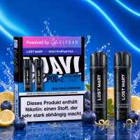 Lost Mary Wavi by Elfbar 2er-Pods – Blue Razz...