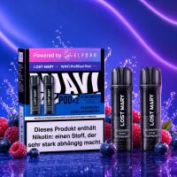 Lost Mary Wavi by Elfbar 2er-Pods – Blueberry Sour Raspberry,...