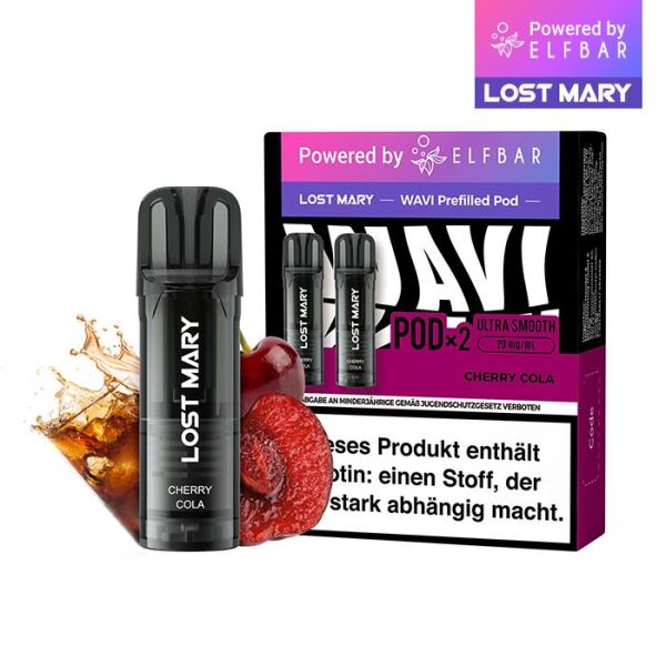 Lost Mary Wavi by Elfbar | Pod | Cherry Cola | ELFA-Kompatibel