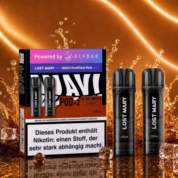 Lost Mary Wavi by Elfbar 2er-Pods – Cola, ELFA-kompatibel