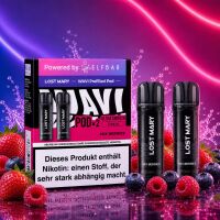 Lost Mary Wavi by Elfbar 2er-Pods – Mix Berries, ELFA-kompatibel