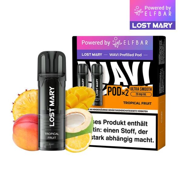 Lost Mary Wavi by Elfbar | Pod | Tropical Fruit | ELFA-Kompatibel