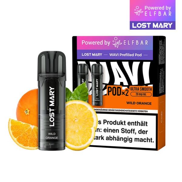 Lost Mary Wavi by Elfbar | Pod | Wild Orange | ELFA-Kompatibel
