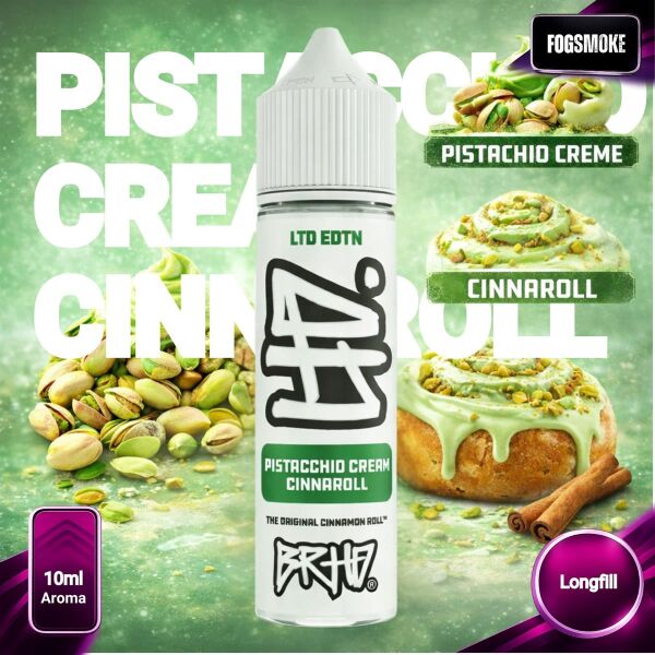 Barehead | Limited Edition | 10ml Aroma | Pistacchio Cream Cinnaroll