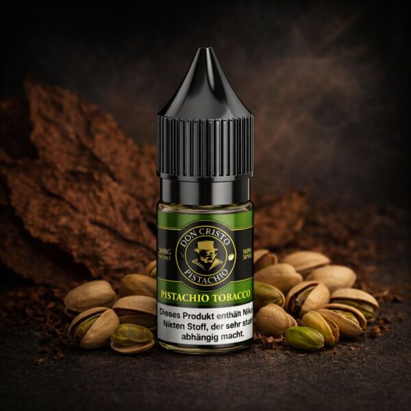 Don Cristo | Nicsalt Liquid | Pistachio Tobacco | 10mg/ml