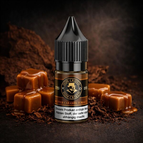 Don Cristo | Nicsalt Liquid | Butter Caramel Tobacco XO