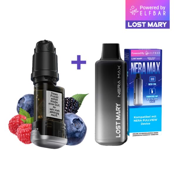 Lost Mary Nera Max 15K | Pod | Berry Mix