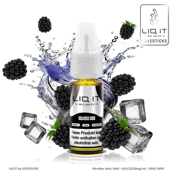 Lovesticks LIQ IT | Black Ice | 20mg/ml