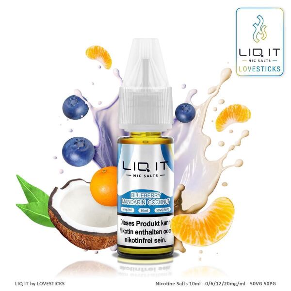 Lovesticks LIQ IT | Blueberry Mandarin Coconut | 20mg/ml