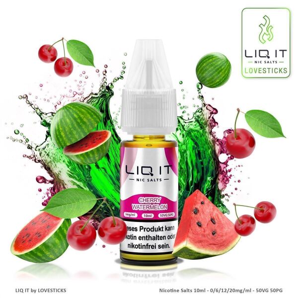 Lovesticks LIQ IT | Cherry Watermelon | 6mg/ml