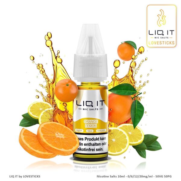 Lovesticks LIQ IT | Orange Lemon | 12mg/ml