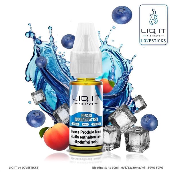 Lovesticks LIQ IT | Peach Blueberry Ice