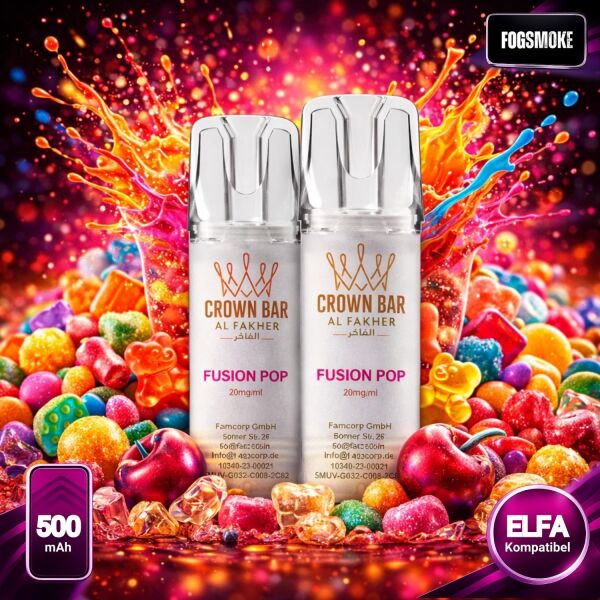 Al Fakher 600 | Pod | Fusion Pop | ELFA-Kompatibel