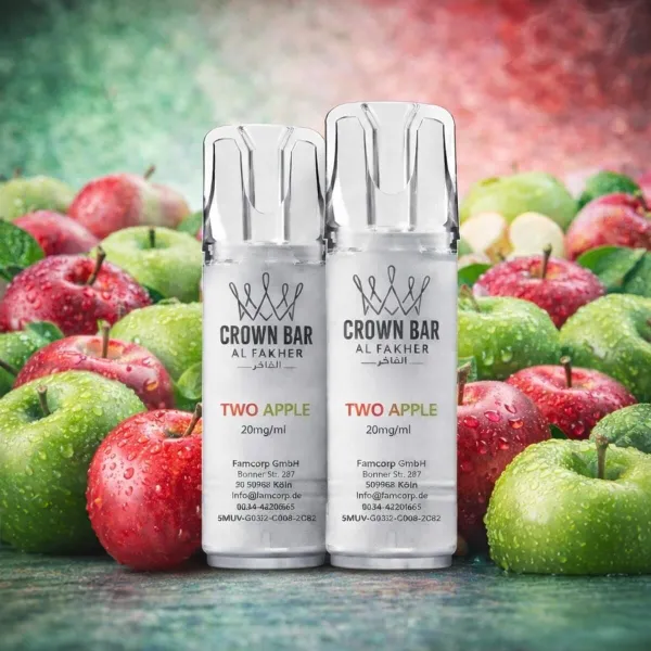 Al Fakher 600 2er Pod Two Apple, ELFA-kompatibel