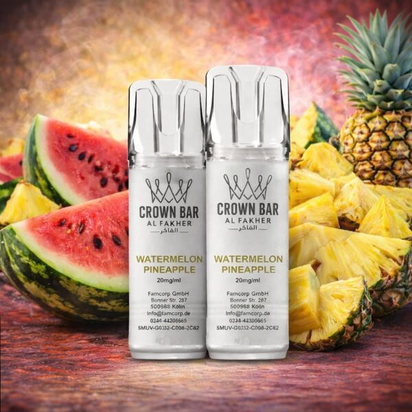 Al Fakher 600 2er-Pods – Watermelon Pineapple, ELFA-kompatibel