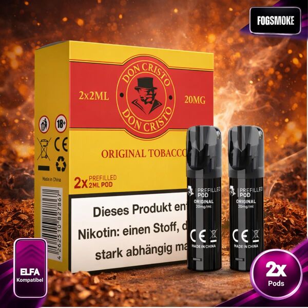 Don Cristo | Pod | Original Tobacco | ELFA-Kompatibel
