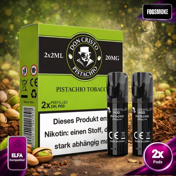 Don Cristo | Pod | Pistachio Tobacco | ELFA-Kompatibel