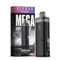 Elfbar ELFX Mega | Pod-Kit | Black