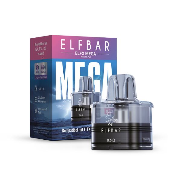 Elfbar ELFX Mega | Refillable Pod | 5ml