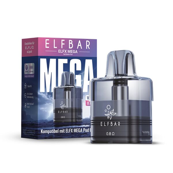 Elfbar ELFX Mega | Refillable Pod | 10ml