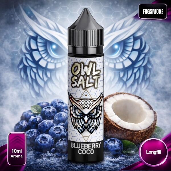 OWL Salt | 10ml Aroma | Blueberry Coco