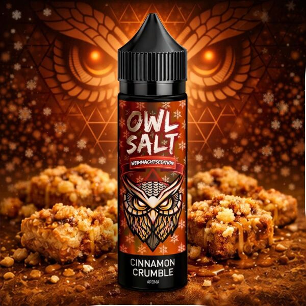 OWL Salt Aroma – Cinnamon Crumble, 10 ml