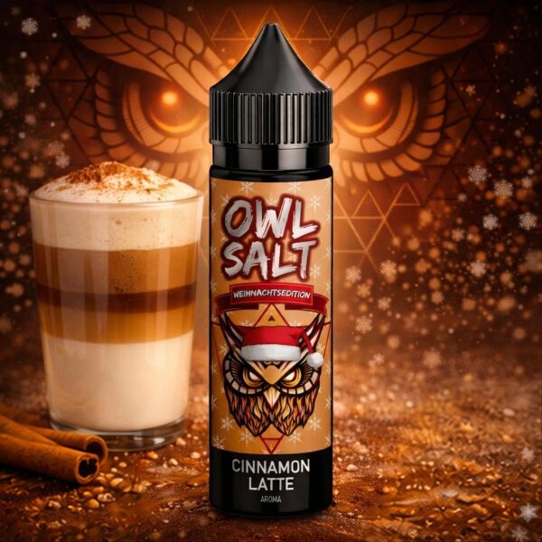 OWL Salt Aroma – Cinnamon Latte, 10 ml