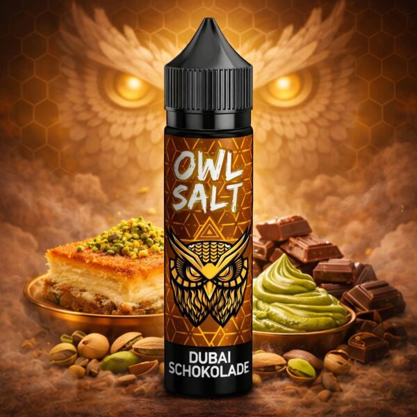 OWL Salt Aroma – Dubai Schokolade, 10 ml