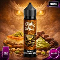 OWL Salt | 10ml Aroma | Dubai Schokolade