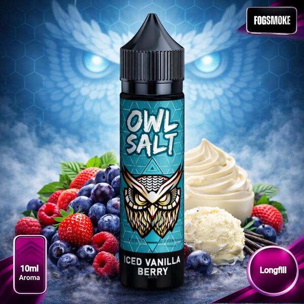 OWL Salt | 10ml Aroma | Iced Vanilla Berry