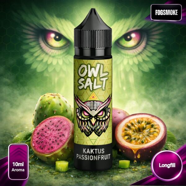 OWL Salt | 10ml Aroma | Kaktus Passionfruit