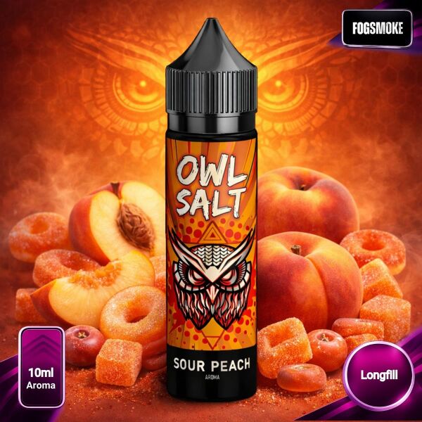 OWL Salt | 10ml Aroma | Sour Peach