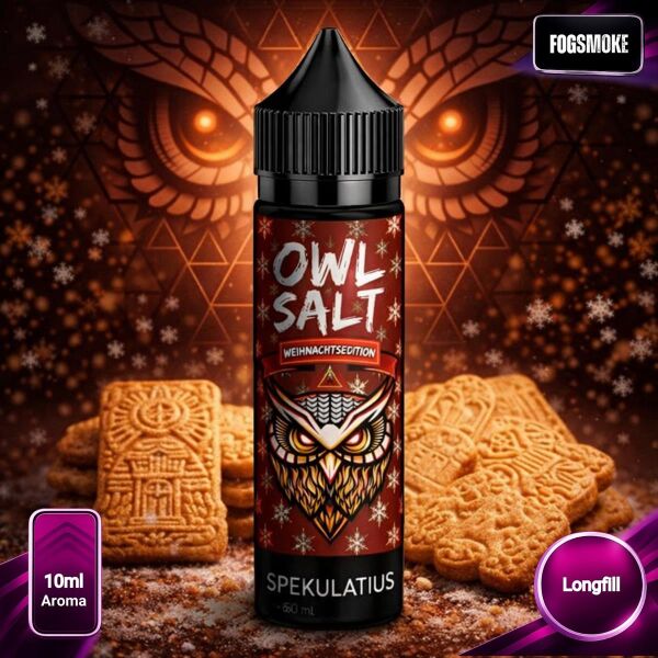 OWL Salt | 10ml Aroma | Spekulatius
