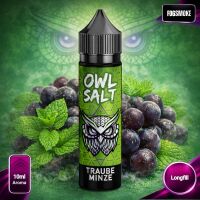 OWL Salt | 10ml Aroma | Traube Minze