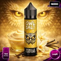 OWL Salt | 10ml Aroma | Vanille Custard