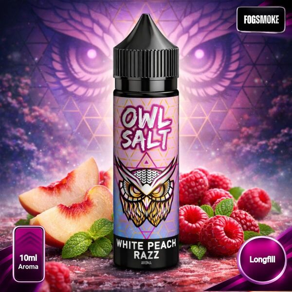 OWL Salt Aroma – White Peach Razz, 10 ml