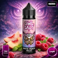 OWL Salt | 10ml Aroma | White Peach Razz