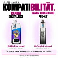 Watermelon Cucumber Chill Liquid von FUMOT RandM Tornado, 20mg/ml Nikotinsalz, passt in RandM Digital Box und RandM Tornado Pro Pod-Kit mit Leerpod