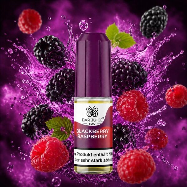 Bar Juice 5000 Nikotinsalz-Liquid – Blackberry Raspberry