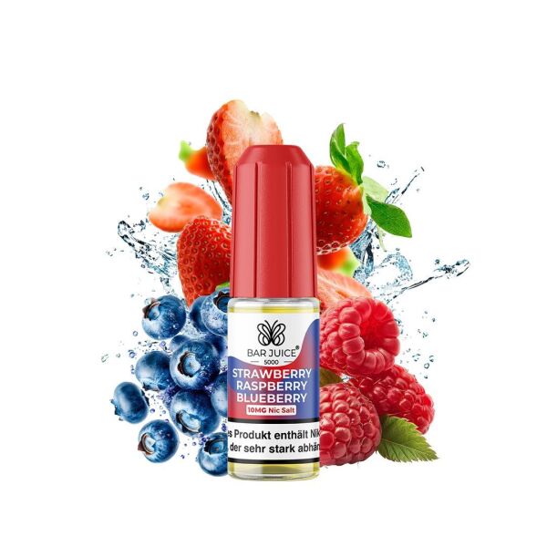 Bar Juice 5000 Liquid | Strawberry Raspberry Blueberry
