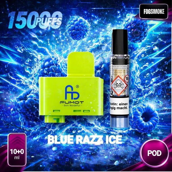 RandM Tornado Big Puff | Pod | Blue Razz Ice