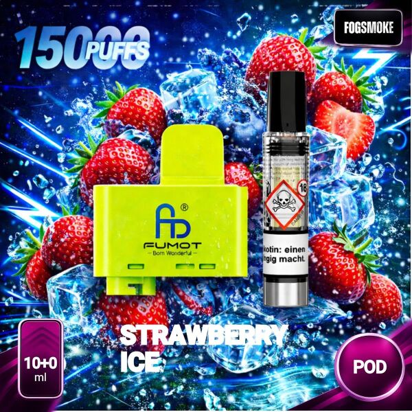 RandM Tornado Big Puff | Pod | Strawberry Ice